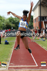 Womens under-20s long jump, 2021 Northern Senior and Under-20s Champs., Leigh. Photo: David T. Hewitson/Sports for All Pics